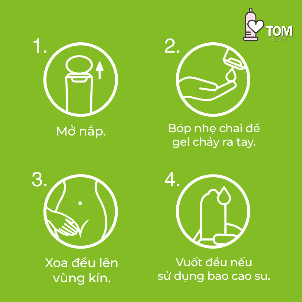 Gel bôi trơn tinh chất lô hội - Lexy Aloe