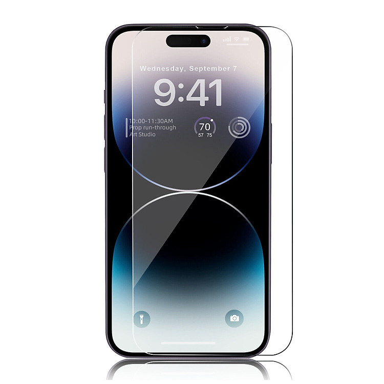 Dán kính cường lực cho iPhone 15 Pro  Nillkin Amazing H+ Pro  – Hàng chính hãng