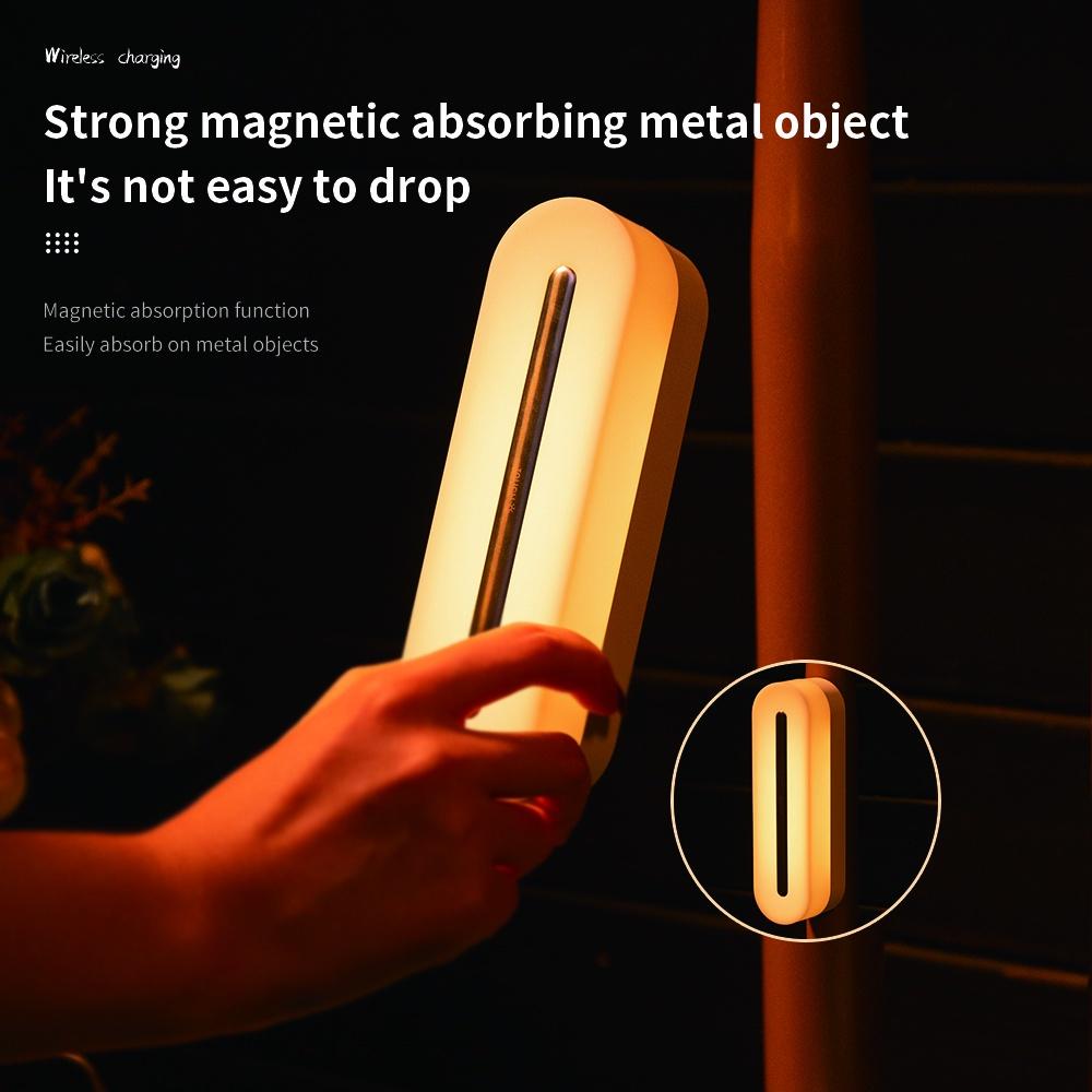 Đồng Hồ Báo Thức Điện Tử Tráng Gương Đa Năng Kèm Sạc Không Dây Tiện Dụng