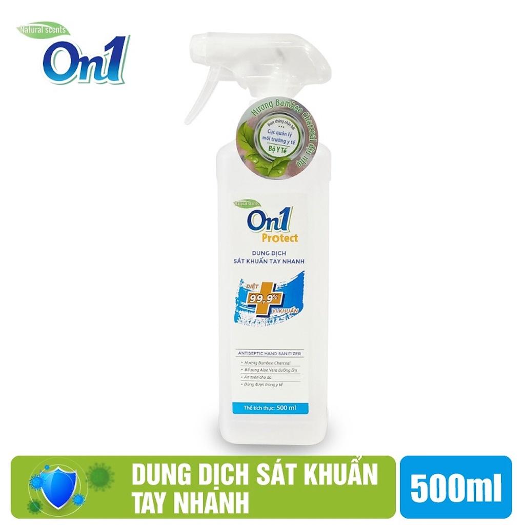 Dung dịch rủa tay diệt khuẩn On1 Protect 500ml