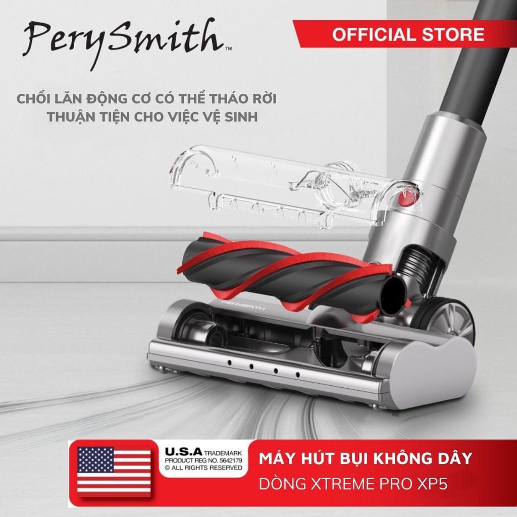 Máy hút bụi không dây PerySmith Xtreme XP5 lực hút lớn 20000PA - Hàng chính hãng