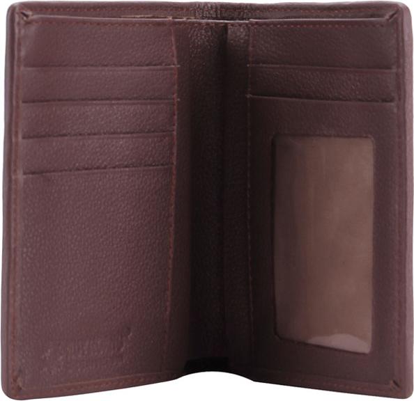 Ví Nam Huy Hoàng HT2409 (10 x 12.5 cm) - Nâu Đỏ