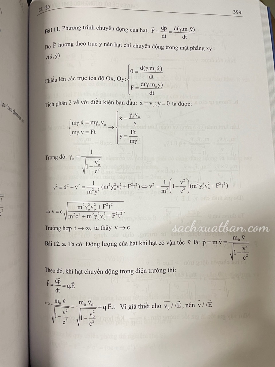 Sách Chuyên Đề Bồi Dưỡng Học Sinh Giỏi Vật Lý - Vật Lý Hạt Nhân &amp; Thuyết Tương Đối