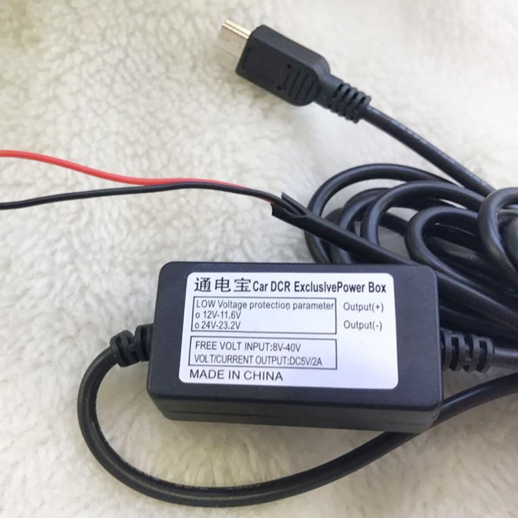New Micro Adapter Cable Kit For Camera Car Dashboard DVR Video Recorder