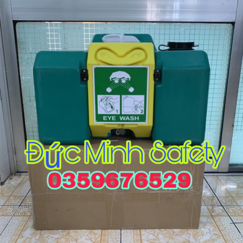 Bồn rửa mắt khẩn cấp di động 35l - Haws 7501