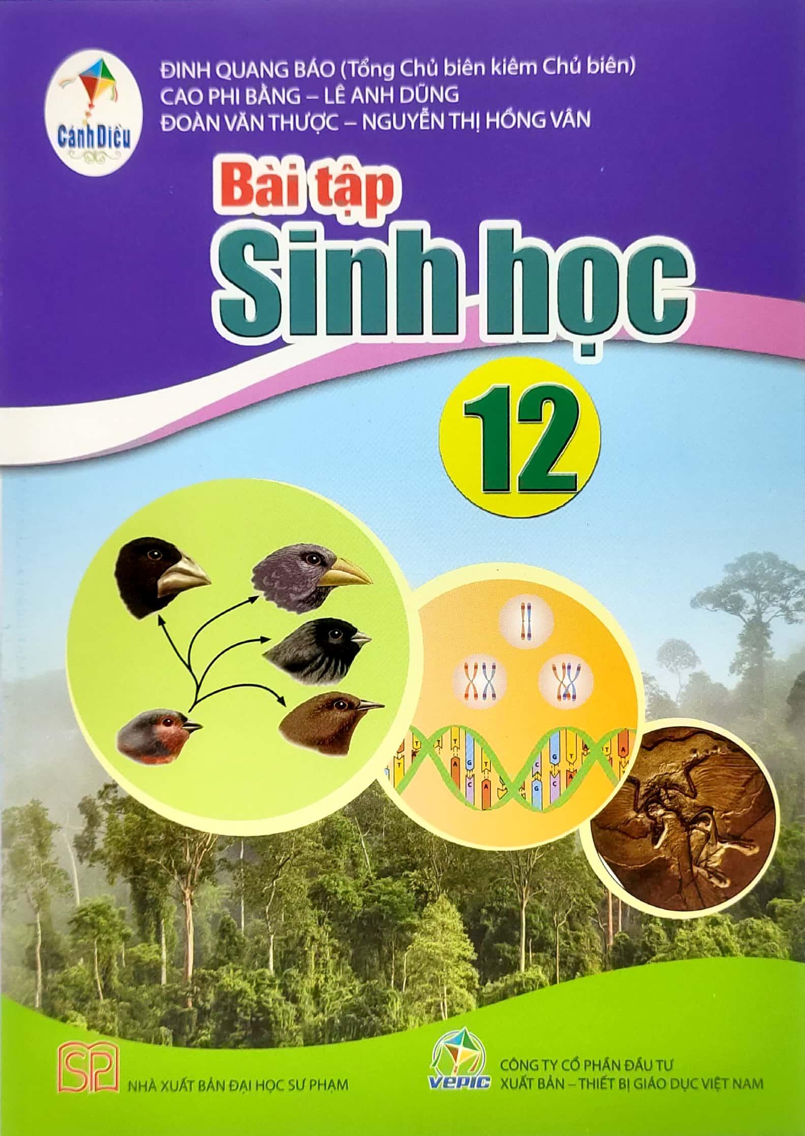 Bài Tập Sinh Học 12 (Cánh Diều) (Chuẩn)