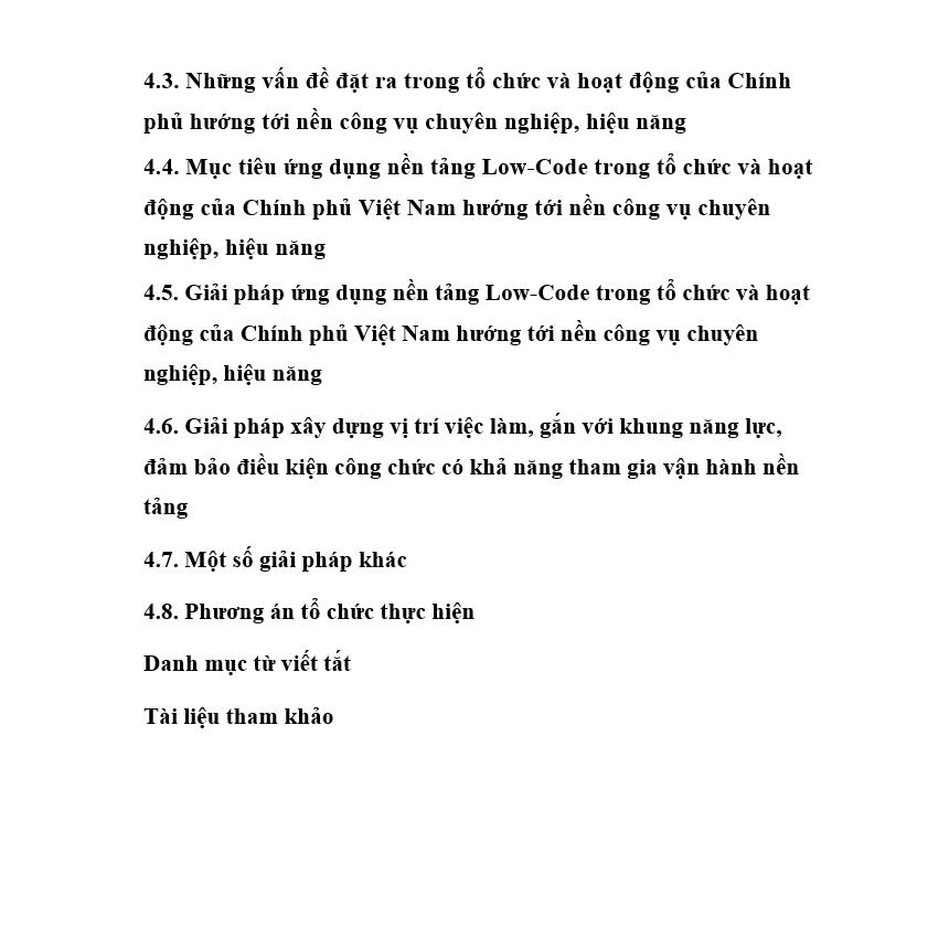 Ứng dụng nền tảng số trong tổ chức và hoạt động của Chính phủ