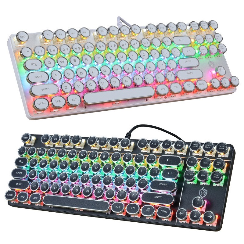 Bàn Phím Cơ E917 Gaming - Led xuyên phím có hotswap cho máy tính , laptop hàng nhập khẩu