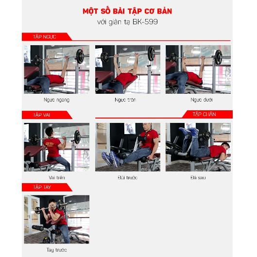 Giàn tạ đa năng Kingsport BK-599 PRO