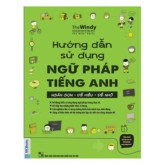 COMBO 2 quyển sách Hướng dẫn sử dụng ngữ pháp tiếng Anh - Giải thích ngữ pháp tiếng anh