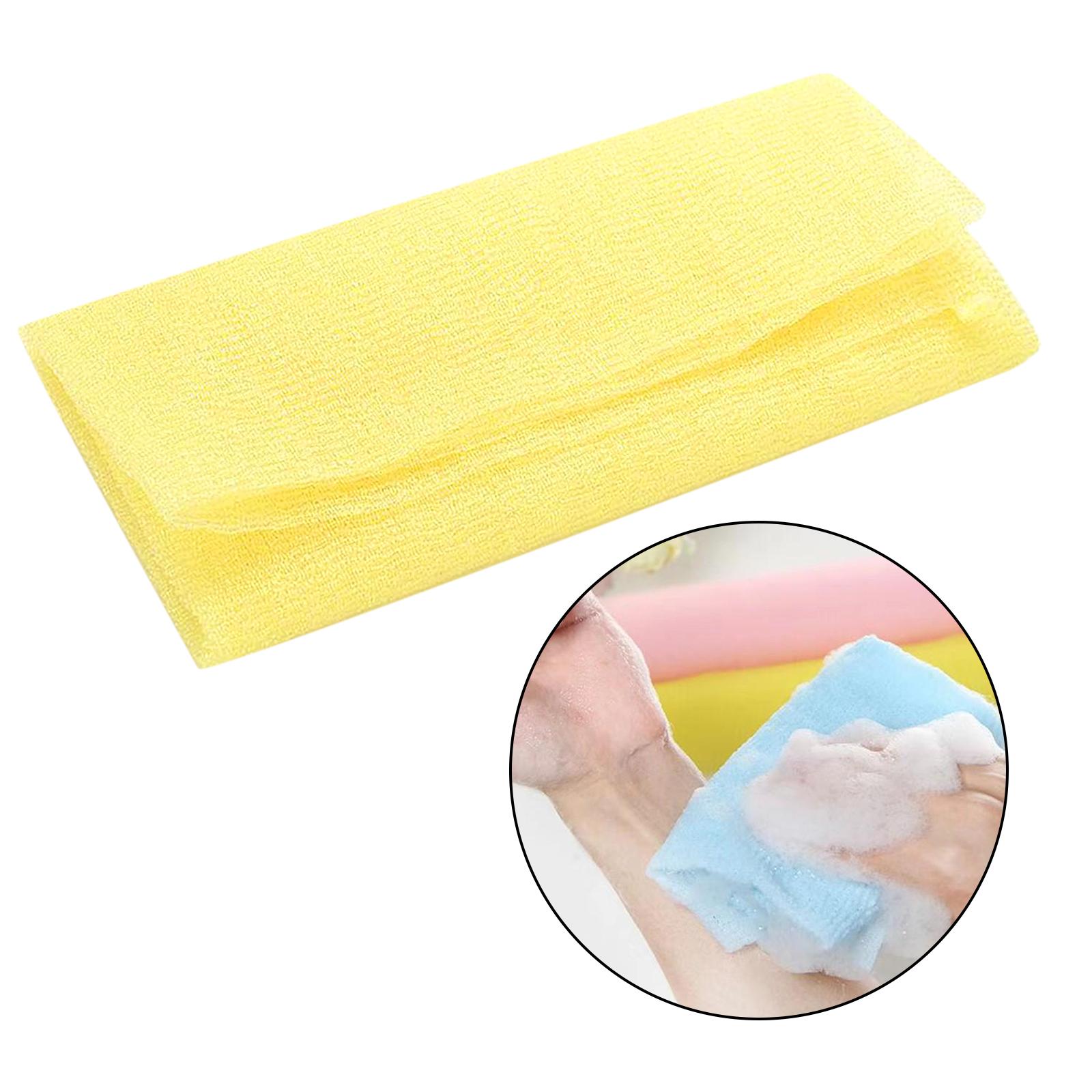 1pc Nylon Exfoliating Bath Towel Cloth Magic Household Washing Cleaning