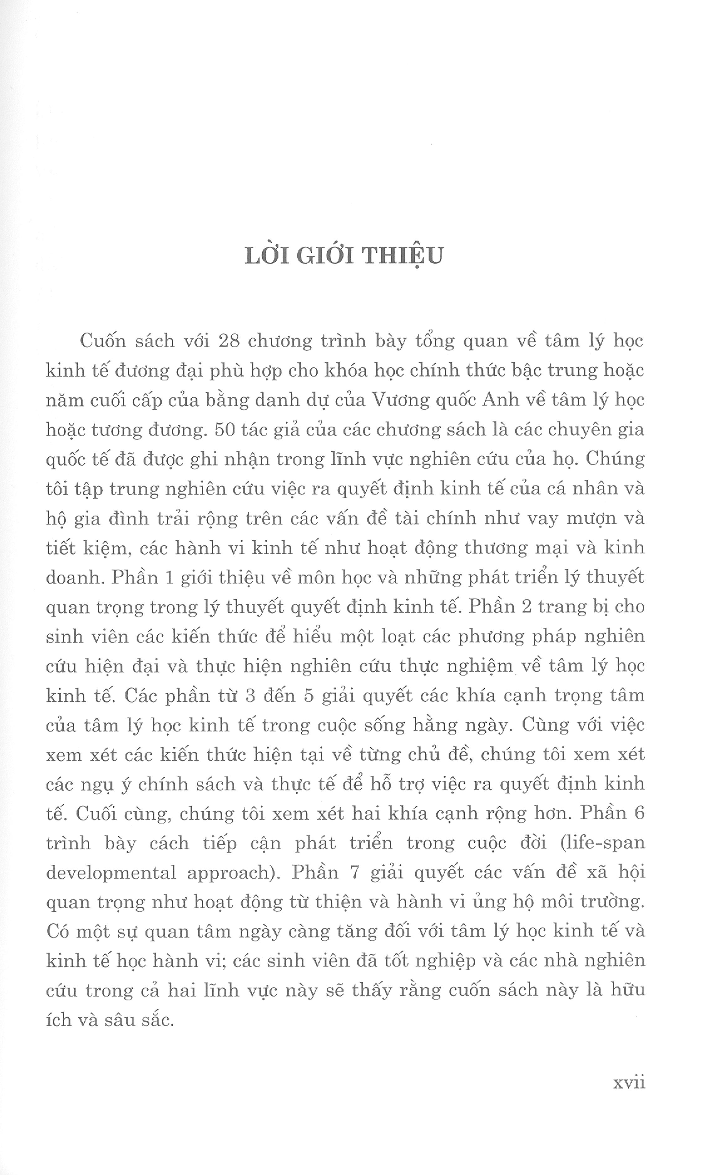 Tâm Lý Học Kinh Tế