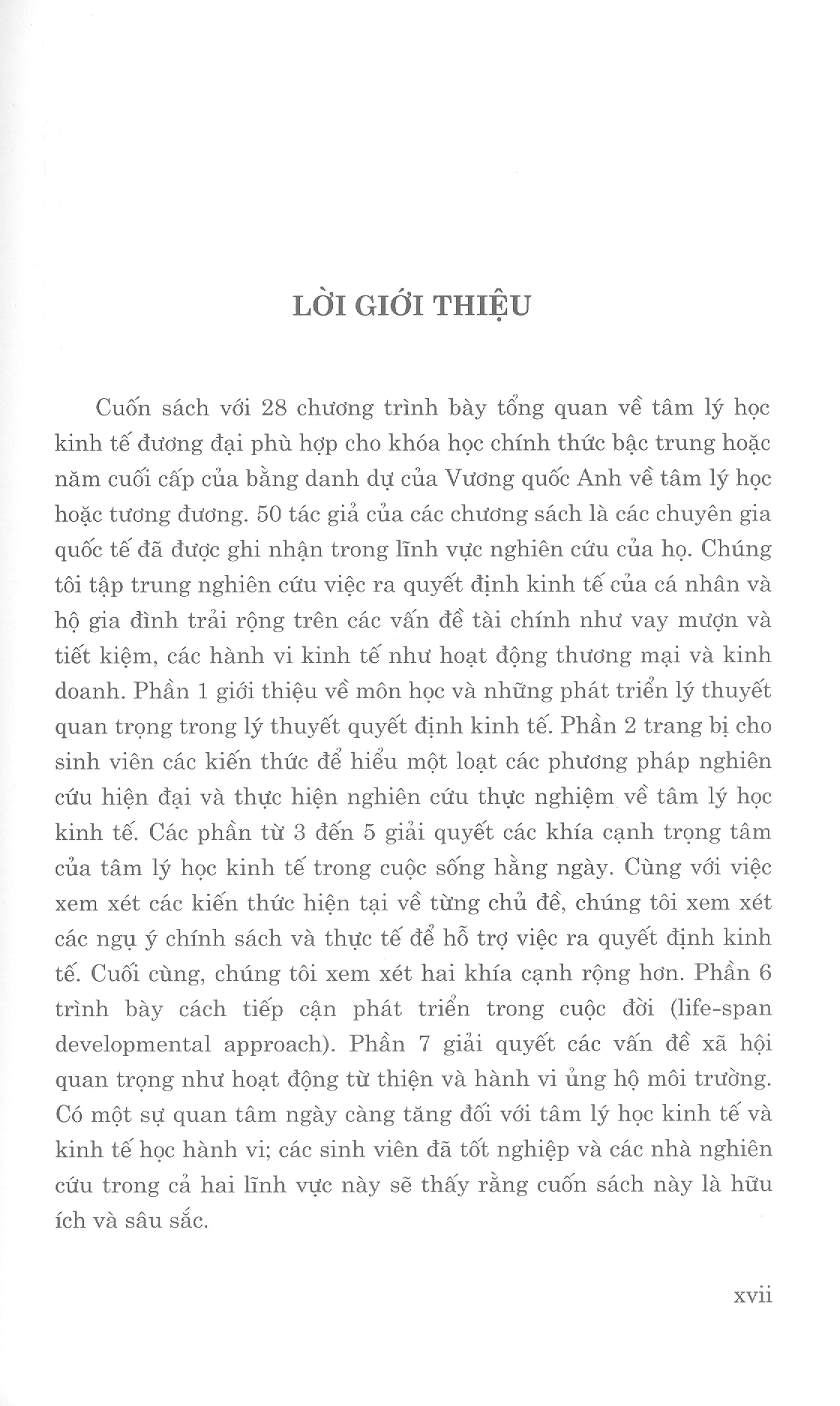 Tâm Lý Học Kinh Tế