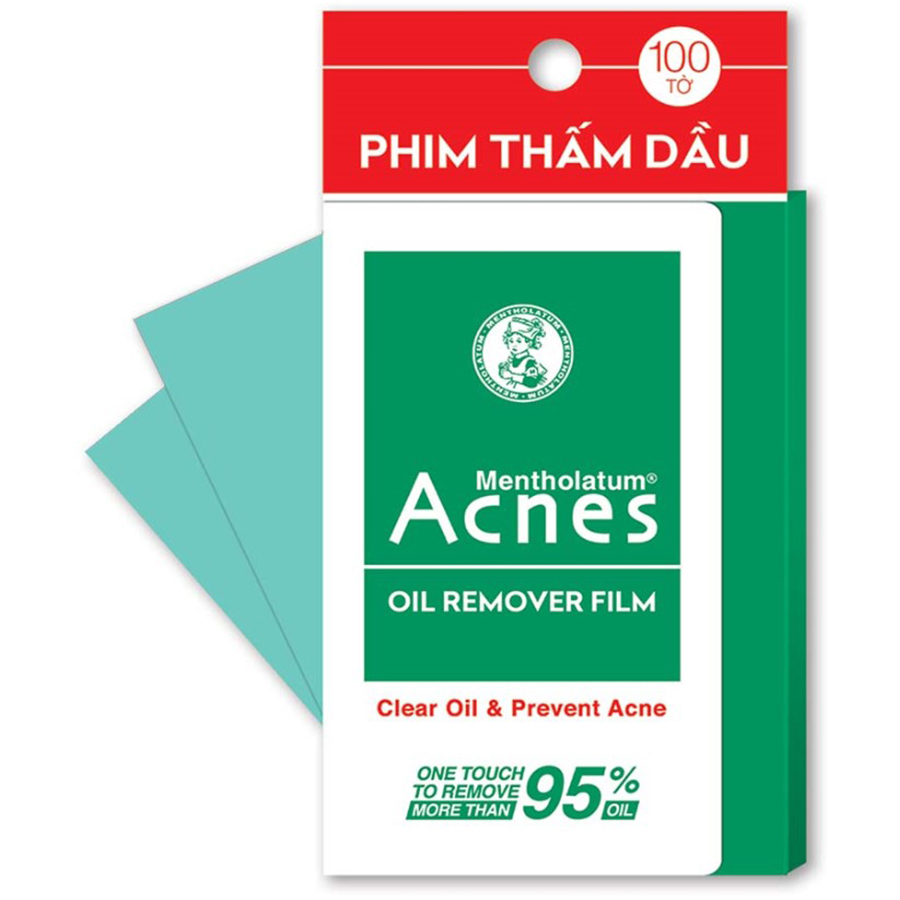 Phim thấm dầu Acnes Oil Remover Film 100 tờ