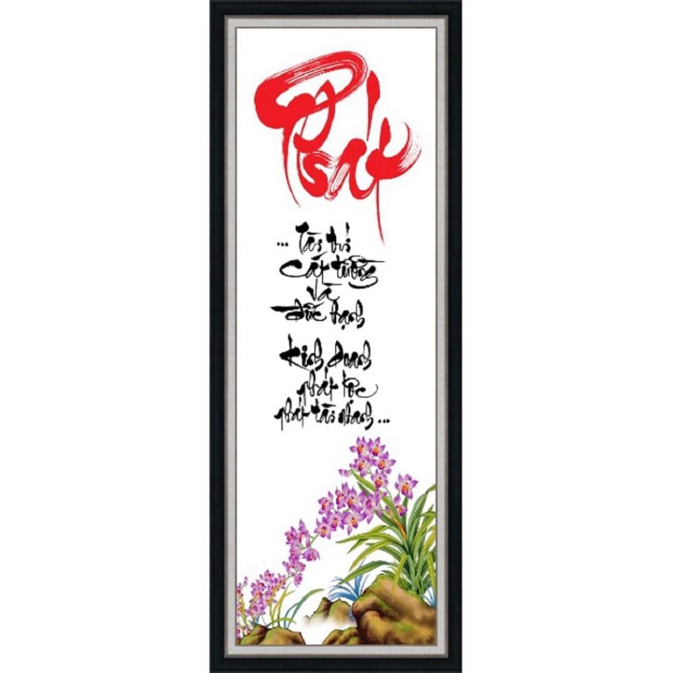 Tranh dán tường Thư pháp chữ Phát UD0717K
