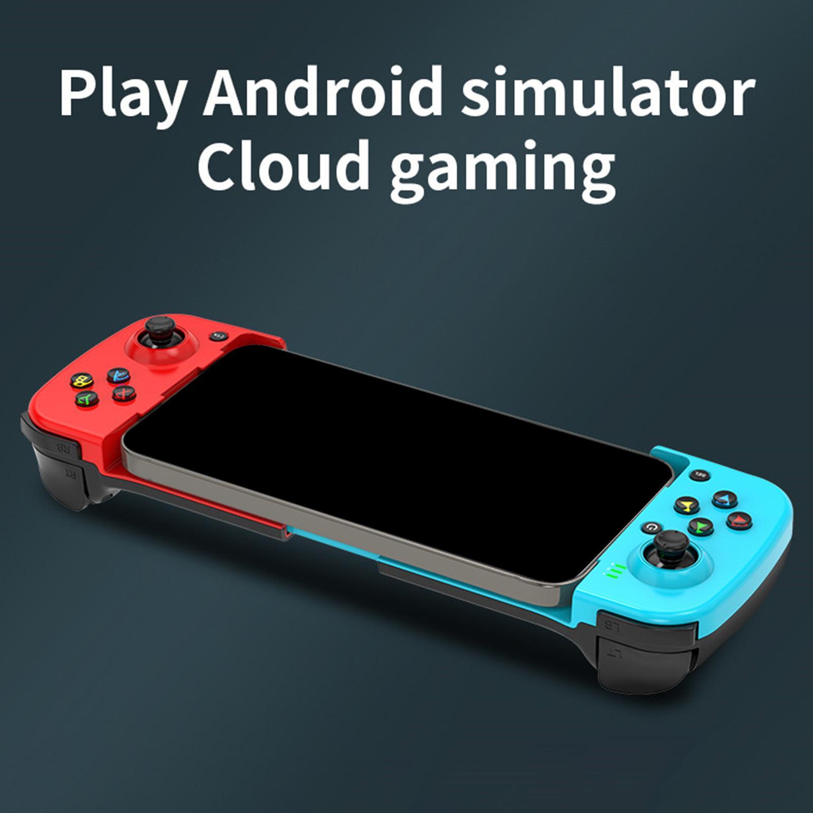 Telescopic Phone Gamepad Game Joystick for Computer Smartphones Game Console