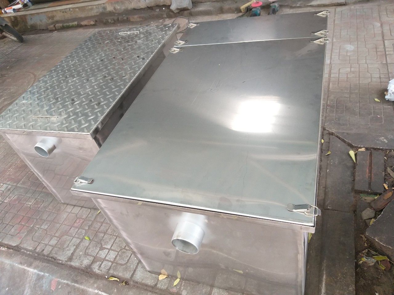 Bể Tách Mỡ - Bẫy Mỡ 100 Lít - Cơ Sở Sản Xuất Bình Minh 890