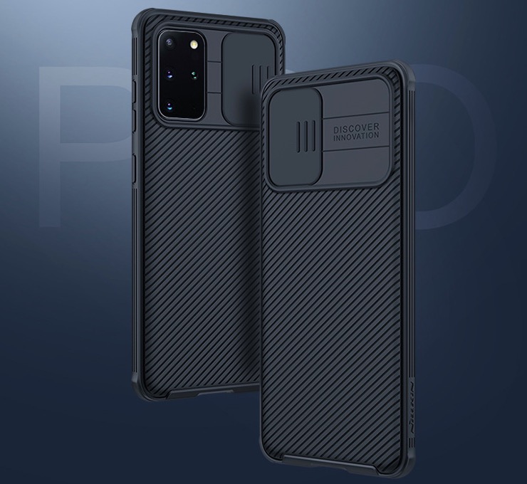 Ốp lưng chống sốc bảo vệ Camera cho SamSung Galaxy S20 Plus hiệu Nillkin Camshield - Hàng chính hãng