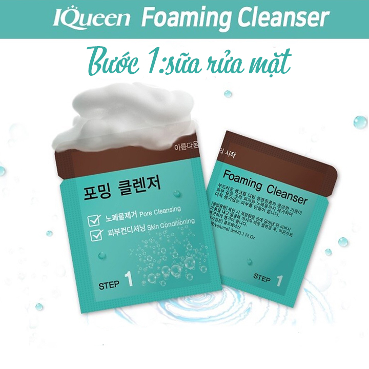 Mặt Nạ Tinh Chất Tế Bào Gốc Thực Vật The Rucy IQueen 3in1 Aloe Mask Pack