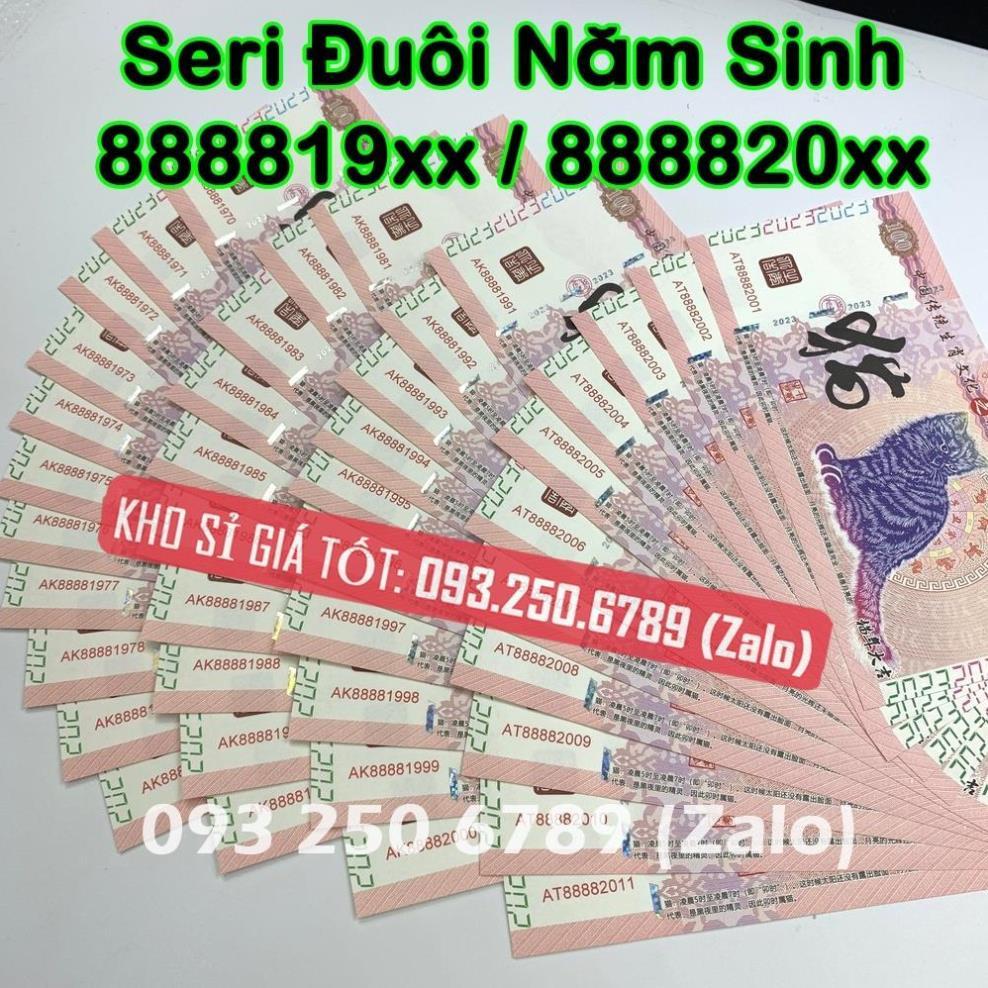 Seri Năm Sinh Tiền Con Mèo Trung Quốc 100 lưu niệm phát hành Lì Xì Tết 2023, kèm bao lì xì