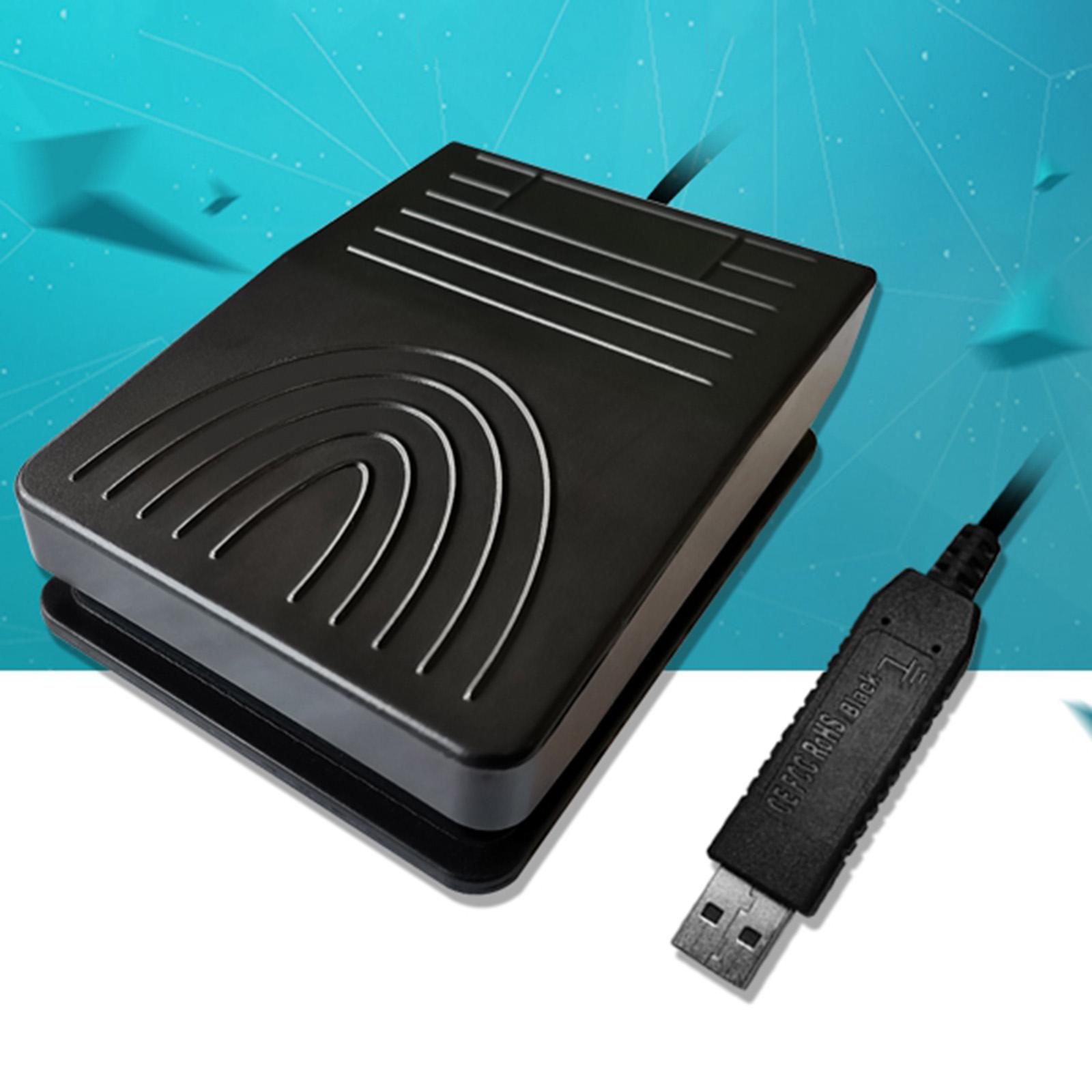 Foot Pedal Switch Computer Keyboard Mouse Action HID Optical Switch Control
