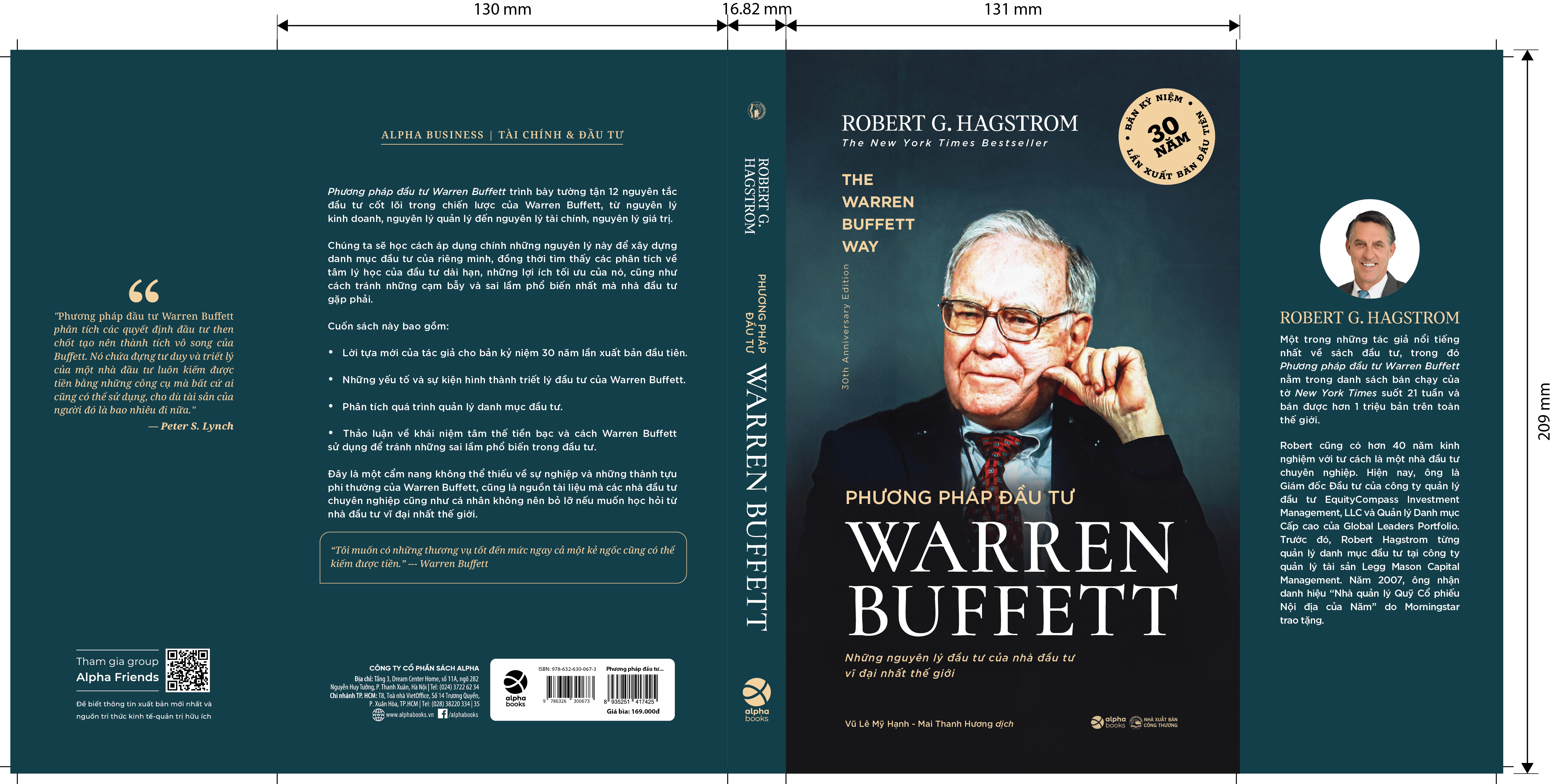 PHƯƠNG PHÁP ĐẦU TƯ WARREN BUFFETT – Robert G. Hagstrom – Vũ Lê Mỹ Hạnh, Mai Thanh Hương dịch – NXB Công Thương – Alpha Books