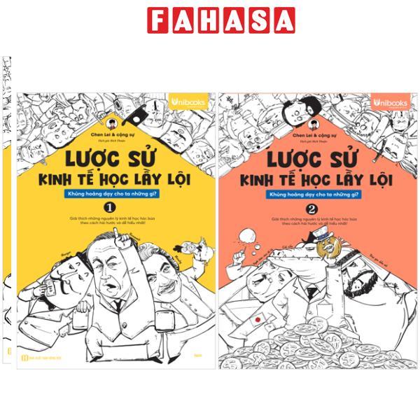 Sách - Combo Sách Lược Sử Kinh Tế Học Lầy Lội - Khủng Hoảng Dạy Cho Ta Những Gì? - Tập 1 + Tập 2 (Bộ 2 Tập)
