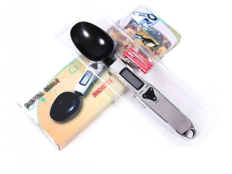Cân thìa điện tử cầm tay tải trọng tối đa 500g độ chính xác cao, màn hình LCD cao cấp