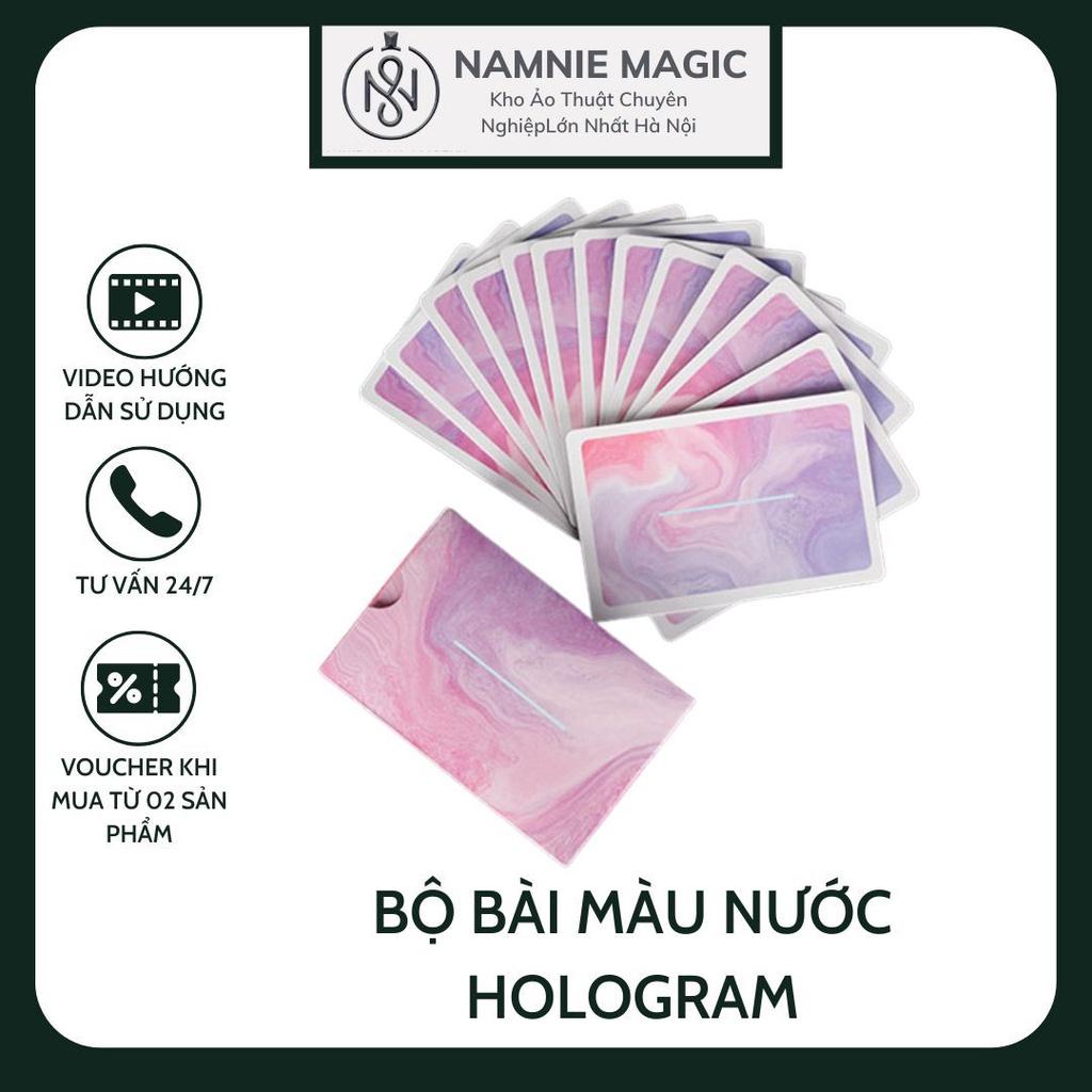 Bộ Bài Tây Phong Cách, Poker , Ảo Thuật , Gia Đình Playing Card Hologram, Tam Quốc Màu Loang Siêu Đẹp