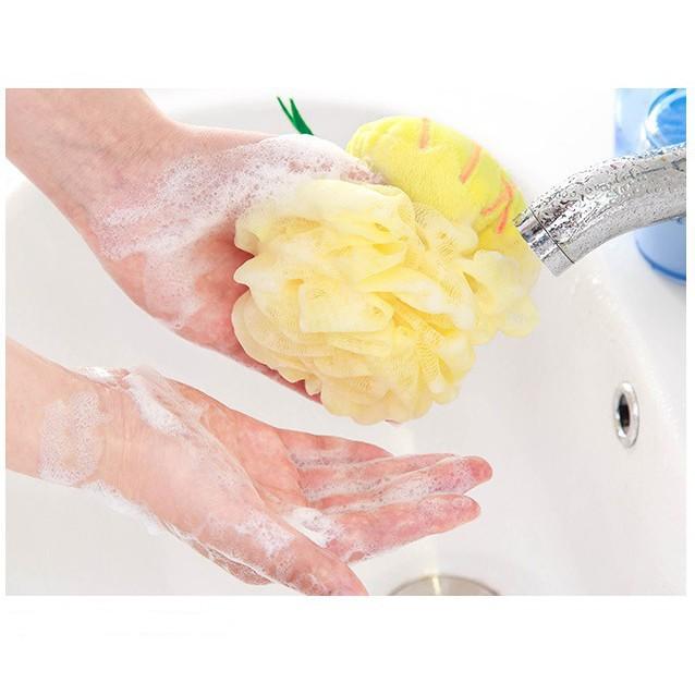 Bông tắm tạo bọt hình trái cây - giao mẫu ngẫu nhiên