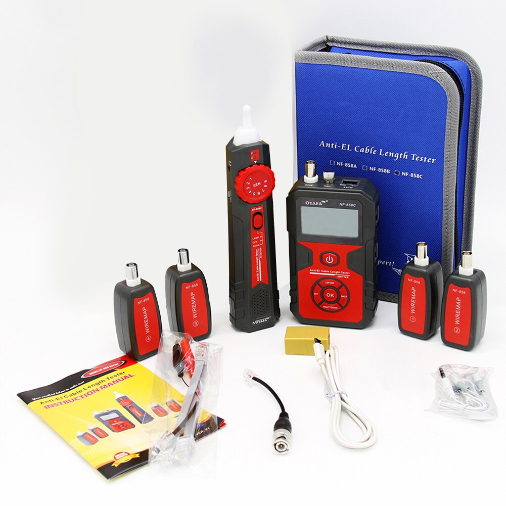 Máy Test Mạng NOYAFA NF-858C - Hàng Chính Hãng