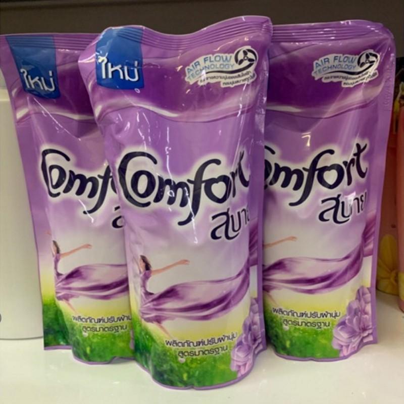 Nước xả vải Comfor thơm lâu Thái Lan 580ml – Nước xả giặt quần áo mềm vải (Giao màu ngẫu nhiên) GD001-01