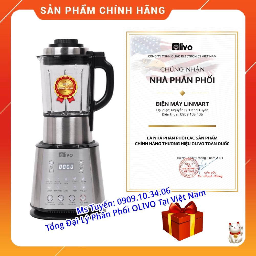 [HÀNG CHÍNH HÃNG] Máy Làm Sữa Hạt OLIVO X20 - Thương Hiệu Mỹ