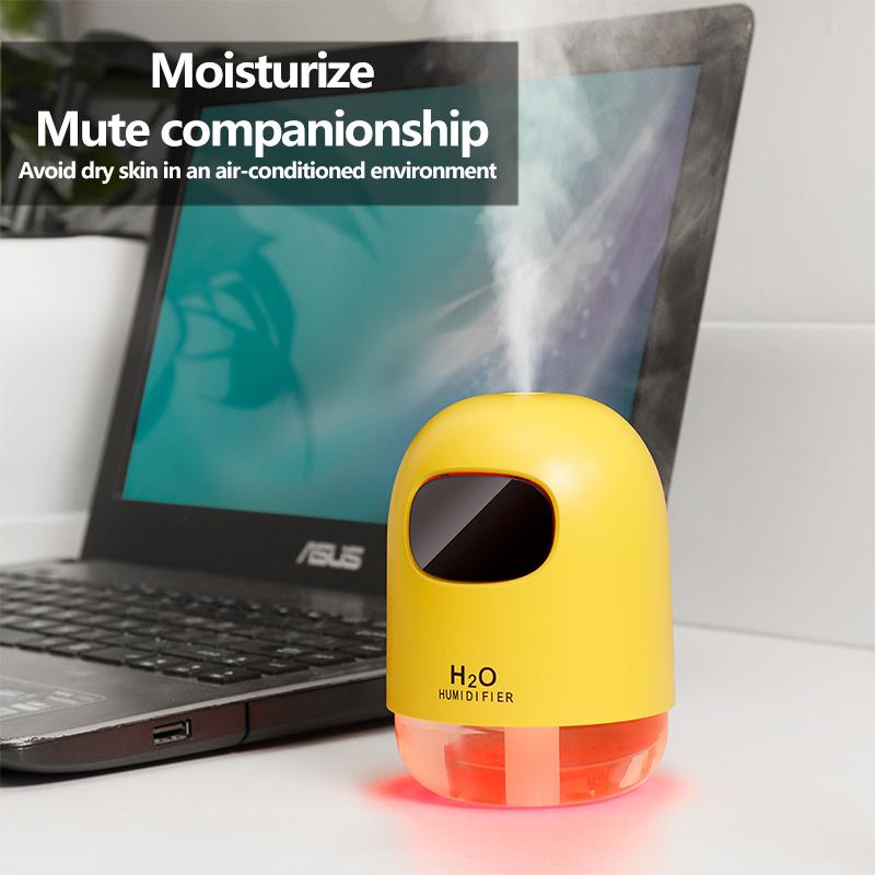 Byvalue Mới Mini Di Động Máy Tạo Độ Ẩm Không Khí Gia Đình Nhỏ Dưỡng Ẩm Thơm Xe Ô Tô Chống Ẩm USB Điều Hòa Không Khí