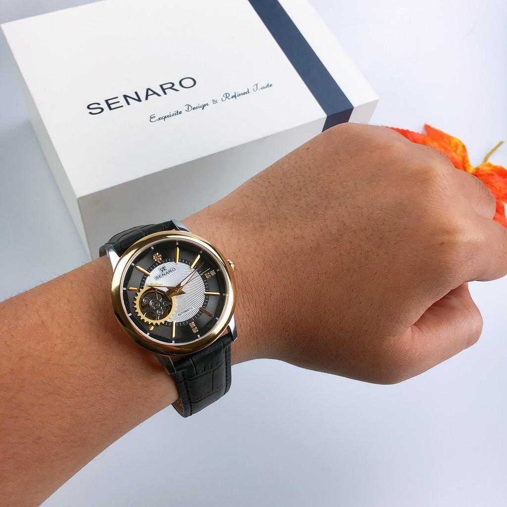Đồng hồ nam SEANRO Automatic Muscle thương hiệu Nhật Bản - LAMY WATCH