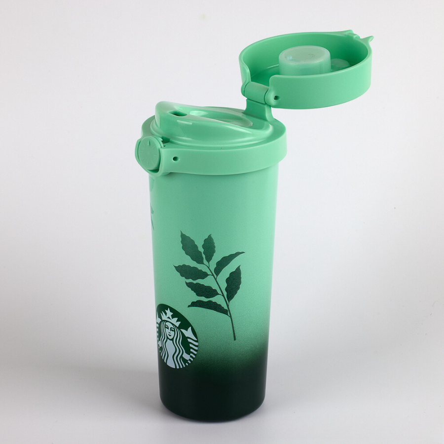 Bình Starbucks 16Oz Stainless Steel NEW GRNS GRADT SIREN