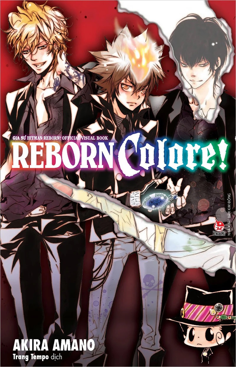 Sách - Gia sư Hitman Reborn! Official Visual Book: REBORN COLOUR!