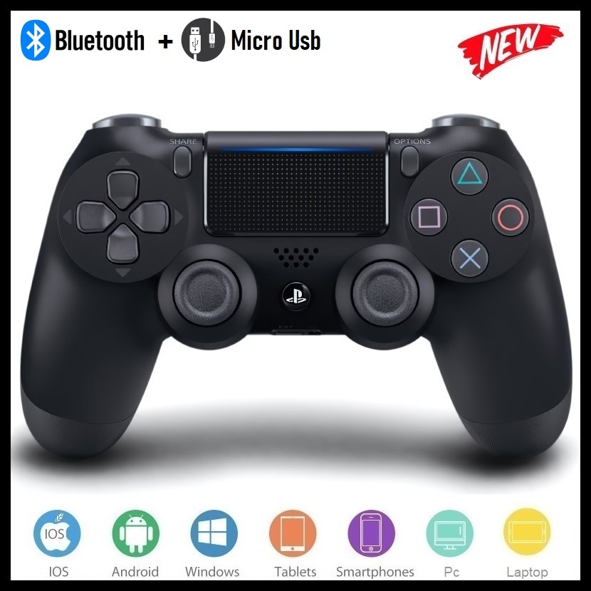 Tay Game không dây bluetooth P/S cho máy tính - điện thoại - máy game Console