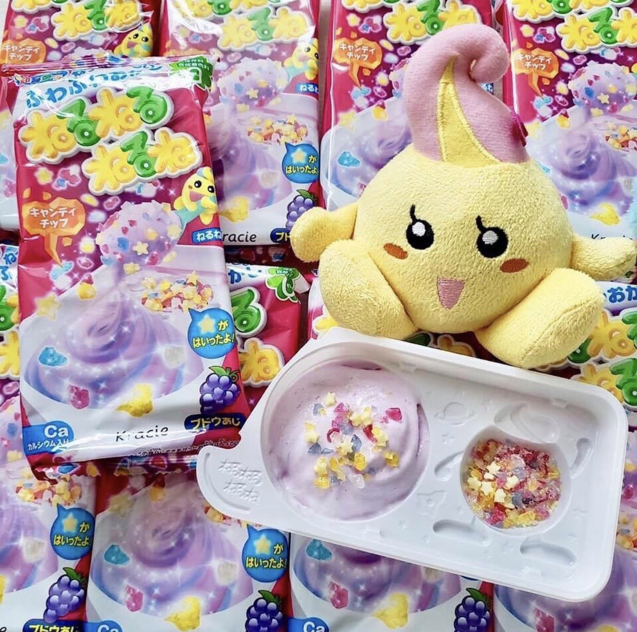 Kẹo giáo dục popin cookin vị nho / soda - Nerunerunerune