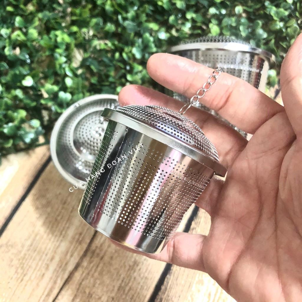 Dụng Cụ Lọc Trà, Lọc Gia Vị Inox 304 Cao Cấp. Dụng cụ lọc  các món cganh hầm, súp, lẩu, tránh dư bã gia vị r- Nhiều Size