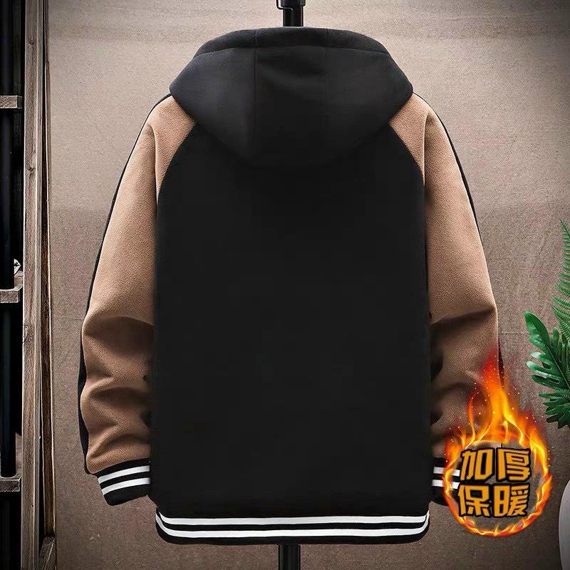Áo Khoác Hoodie Dây Kéo Thêu Chữ BRO Vải Nỉ PE UNISEX Nam Nữ Phối Nón lớn From Rộng Phong Cách Hàn Quốc Kgia fashion