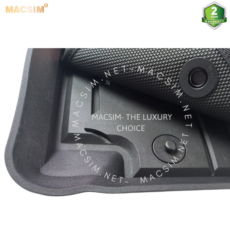 Thảm lót sàn ô tô 2 lớp cao cấp dành cho xe Mercedes Benz G63 nhãn hiệu Macsim 3w