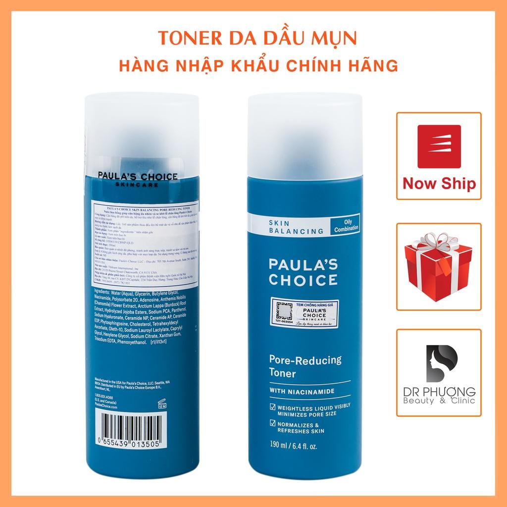 Toner cho da dầu mun Paula's Choice SKIN BALANCING PORE-REDUCING