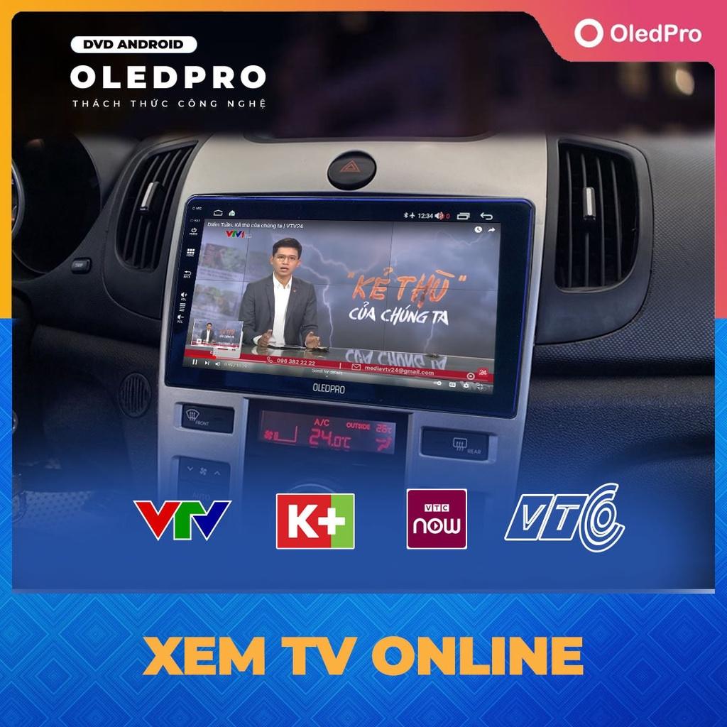 Bộ màn hình OLEDPRO A5, A3 cho xe KIA K5, trọn bộ màn hình, mặt dưỡng,dây nguồn theo xe