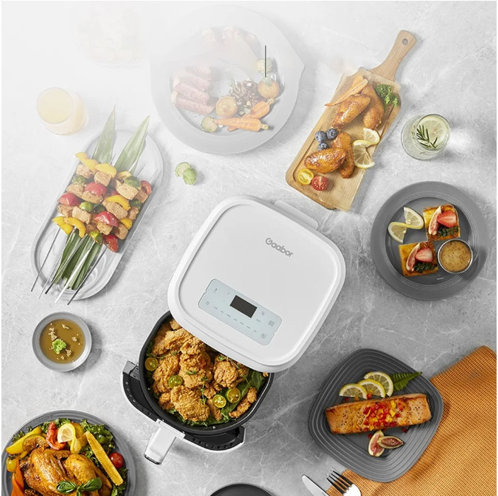 Nồi chiên không dầu điện tử GAABOR GA-E45A dung tích 4,5L công suất 1400W - Hàng Chính Hãng - Chỉ Giao Hà Nội