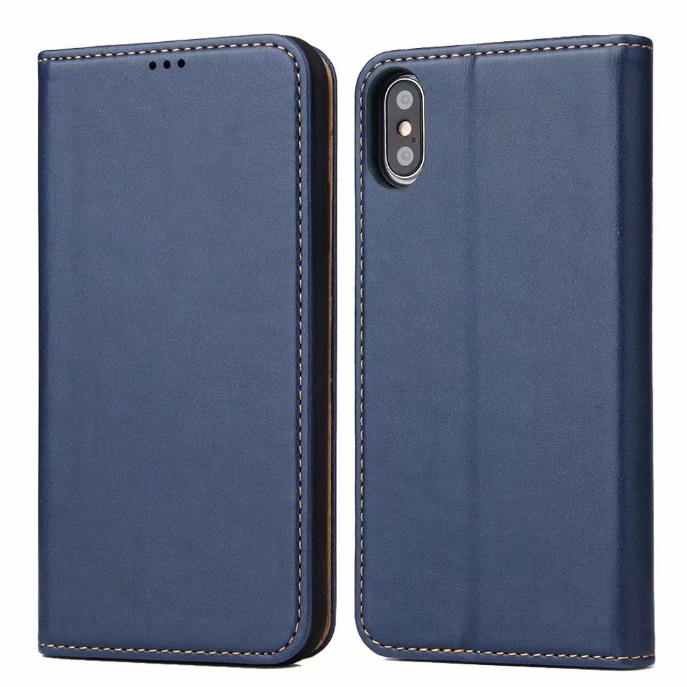Bao da dành cho iPhone 6/7/8/X/XR/XsMax/11/11ProMax nắp gập da cao cấp, mềm xịn, bền màu có ngăn dựng thẻ ATM, giấy tờ cá nhân