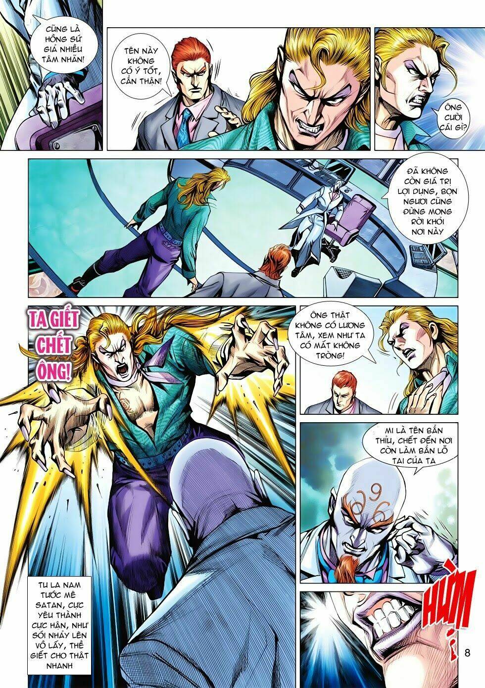 tân tác long hổ môn chapter 563 8