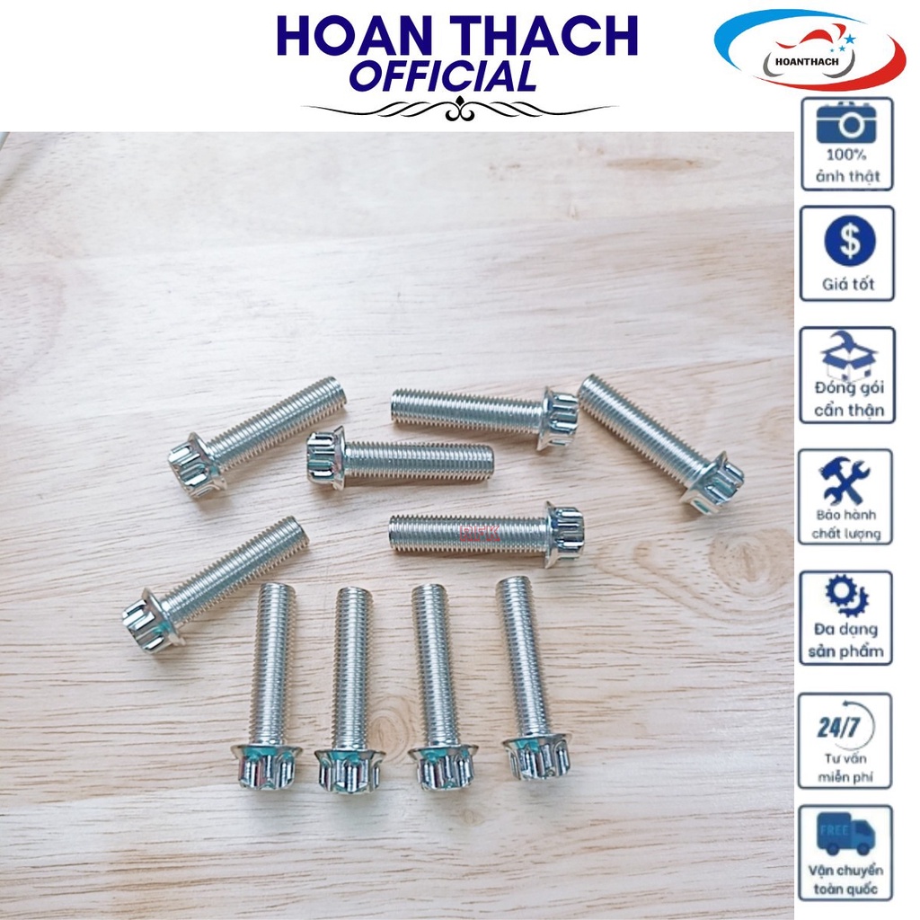 Ốc 10L40 Salaya Màu Trắng dành cho xe máy SP017486