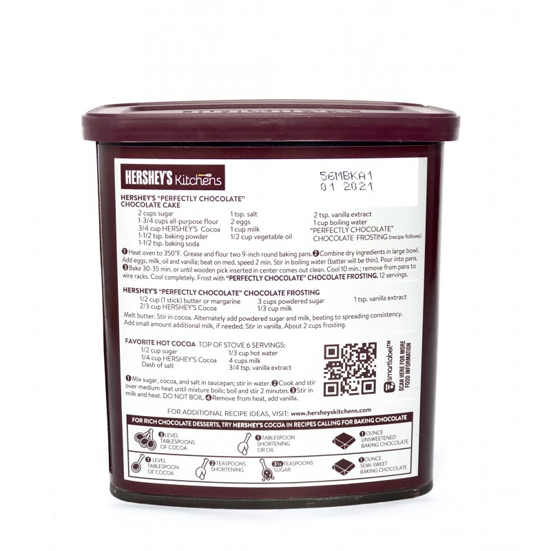 Bột Cacao Hershey's Cocoa Powder  226gr