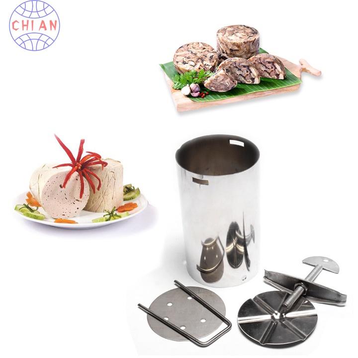 Khuôn làm giò đủ cỡ-Loại 0.5kg, 1kg, 2kg - Khuôn giò xào, giò thủ, giò đông-Chất liệu inox xịn